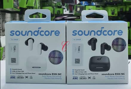 Anker Soundcore R50i NC True Wireless Earbuds, 100% box packed.