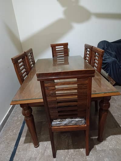 6ft dining table for sale 6 chairs