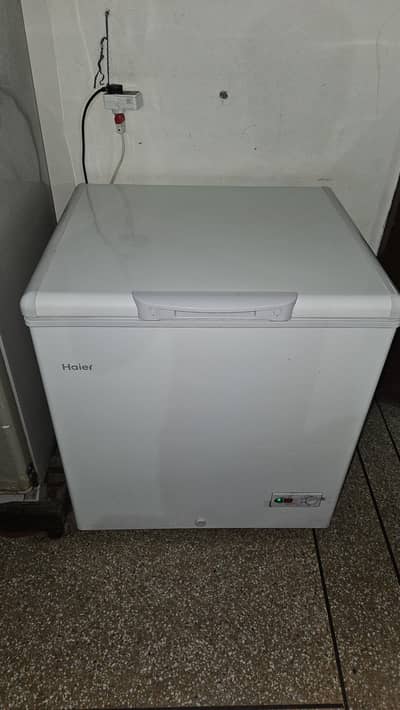 Hair 8.66 Cu ft Single door HDF-245 S Deep Freezer