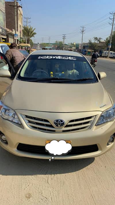 Toyota Corolla XLI 2013