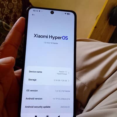 Xiaomi 11i hypercharge 6/128