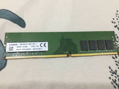 8gb DDR4 desktop RAM- 2444Mhz (Upto 3200Mhz)