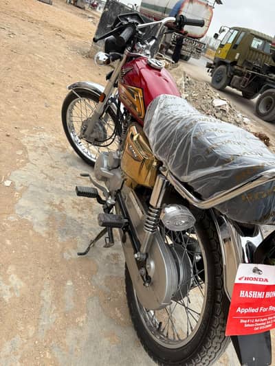 honda CG 125 redgoldul unregistered