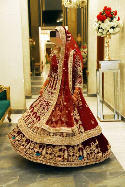 Barat Wedding Dress( Designer Copy)