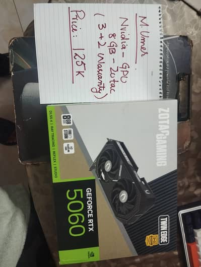 Nvidia Zotac 5060 8Gb