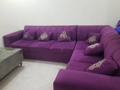 L shape sofa