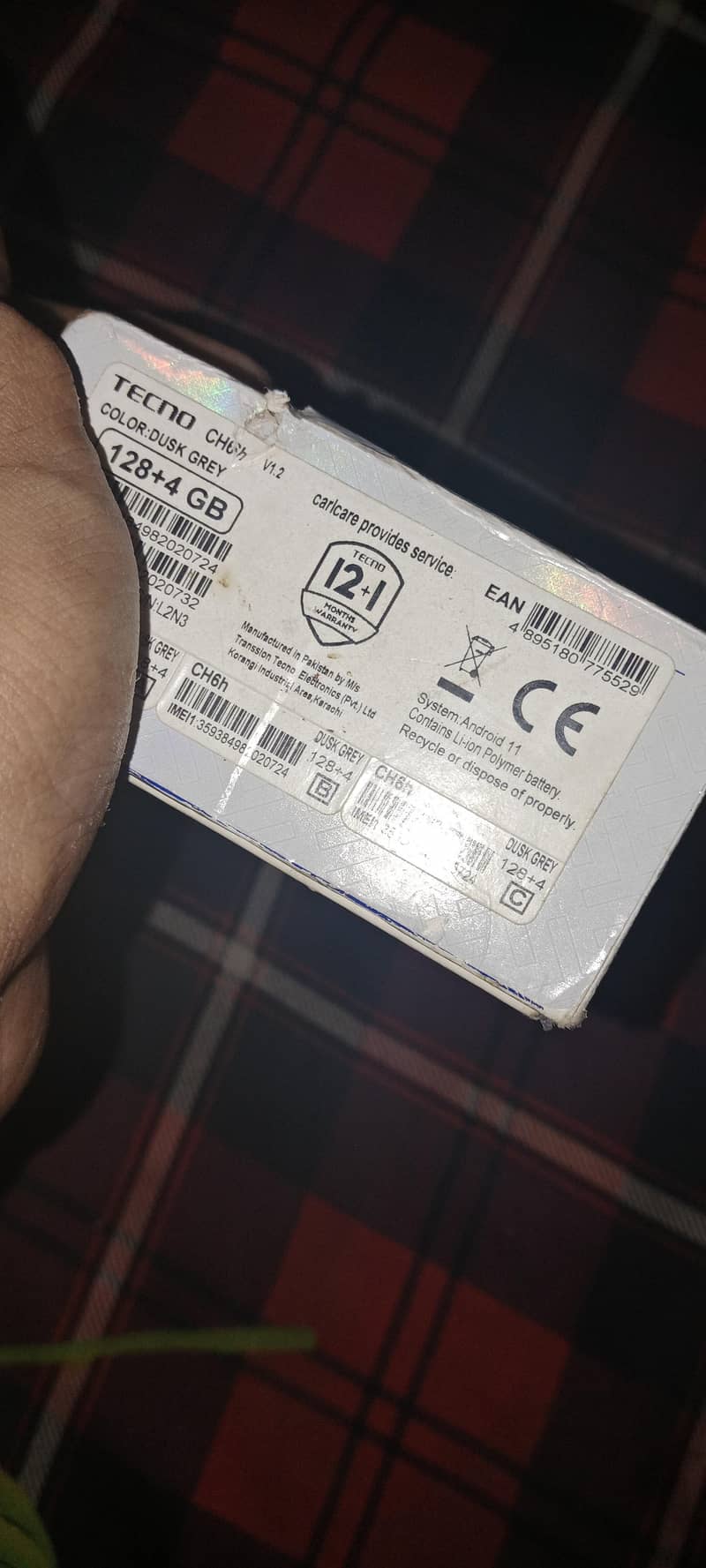 Tecno CAMON 18T 7