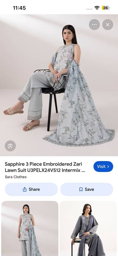 Lawn dress