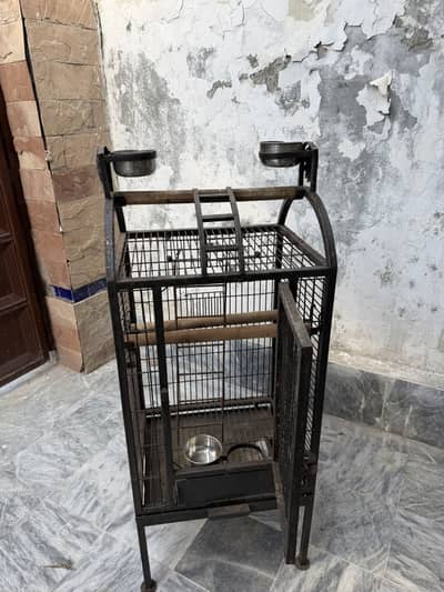 Parrot cage and stand for sale