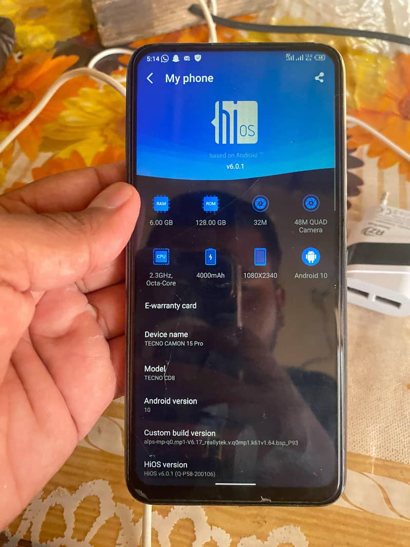 Tecno CAMON 15 Pro 5