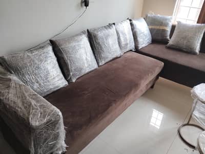 L-Shape Sofa for Sale | Excellent Condition | Stylish & Comfortable