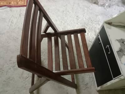 Premium Solid Wood Folding Chair