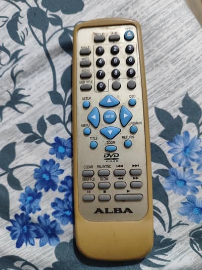 Alba Dvd Remote (Original)