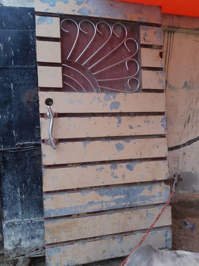 Iron main door