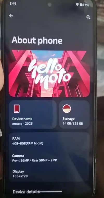 Moto G 2025 5G