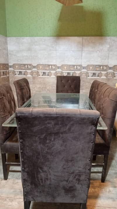 6 sitter dining table