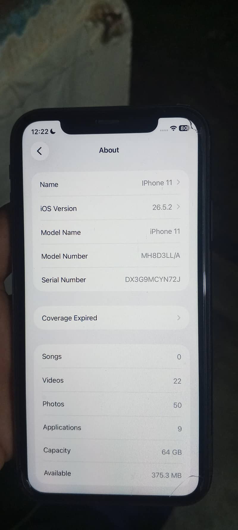 Apple iPhone 11 8