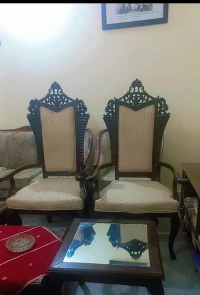 carved chinioty bedroom  chairs
