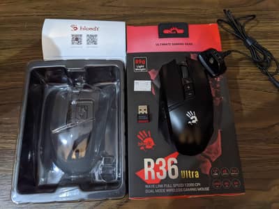 Bloody R36 Ultra Wireless Gaming Mouse - With Box And Accessories