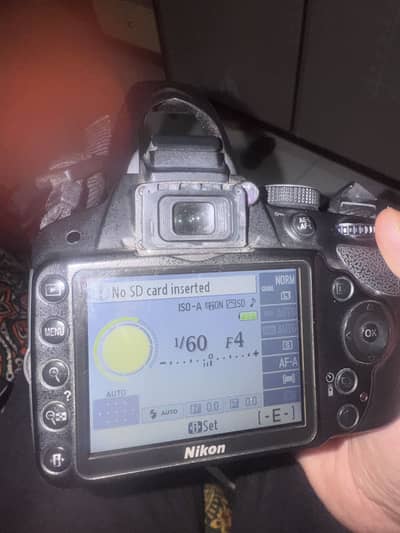 Nikon D3200 DSLR 24.2MP Full Kit with Bag, Charger - Lahore*
