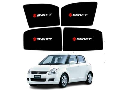 Suziki swift  Old Model Sunshades - 4 Pcs Set - Window Louvers