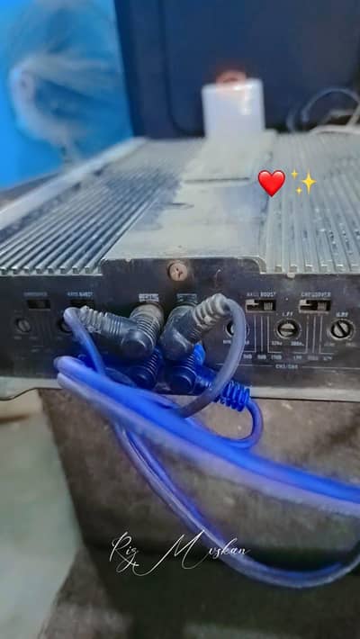 Rock Mars Amplifier + WS Woofer + 2 Speakers - Pura Set Heavy Bass