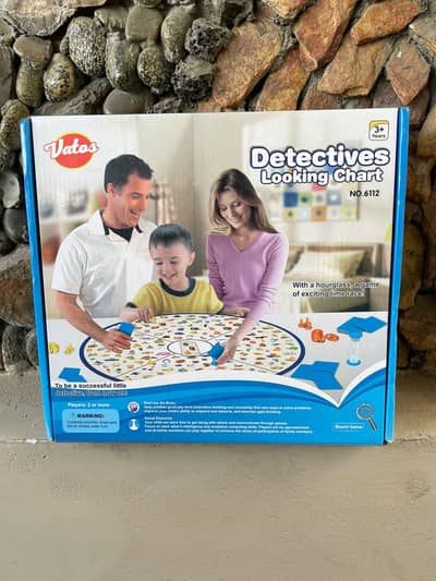 Detective Looking Chart Board Game for Kids | Fast-Paced Observation