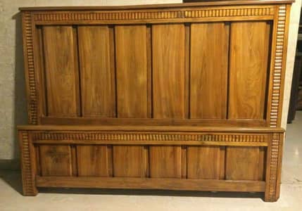 New pure wooden yellow pine wood king size bed