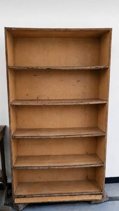 wooden display shelf/ bookcase
