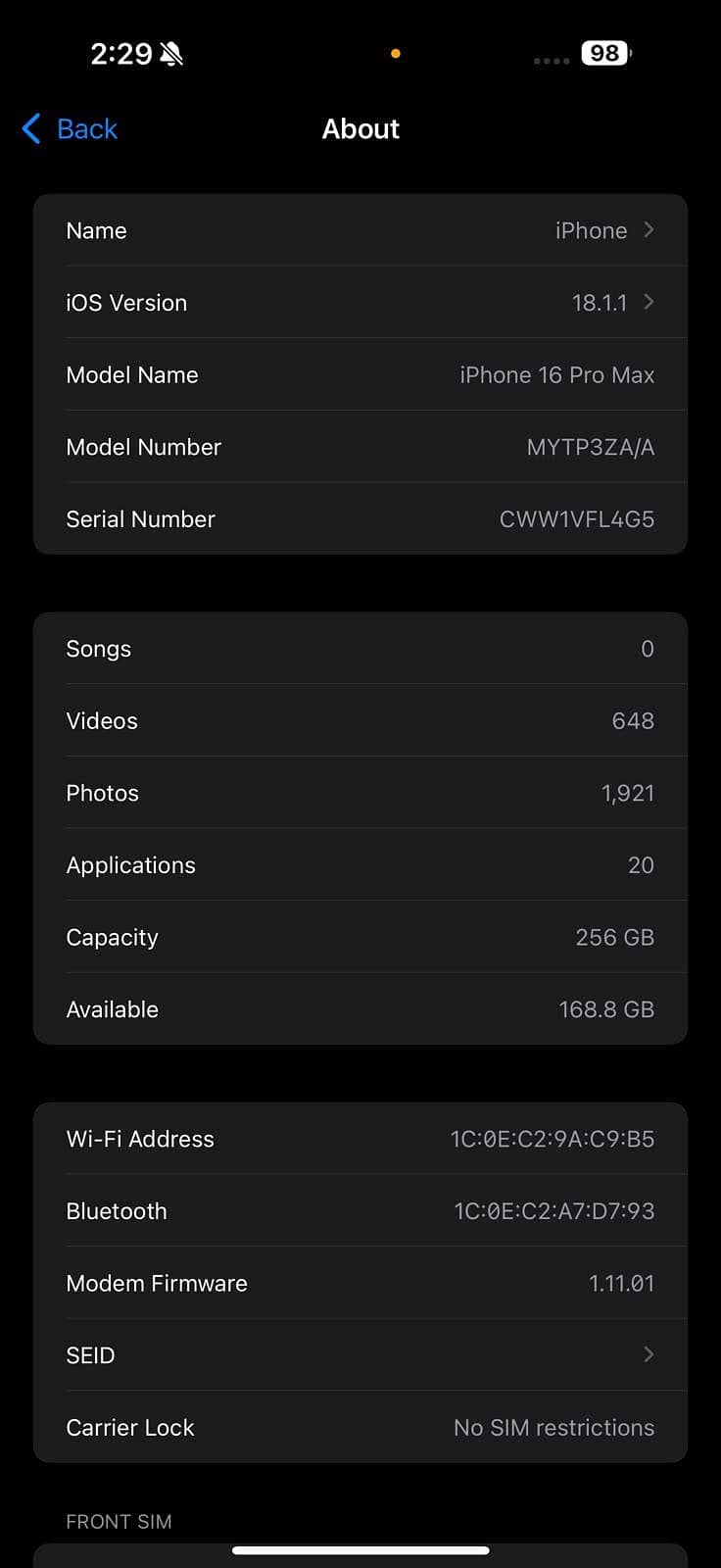 Apple iPhone 16 Pro Max 3
