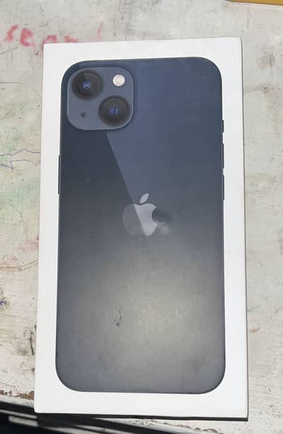 Apple iPhone 13 with box and charger