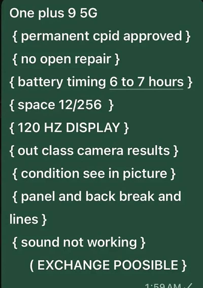 One Plus 9 Pro 5