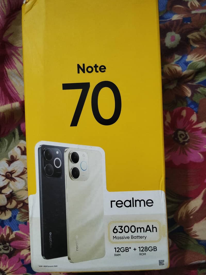 Realme note 70 8