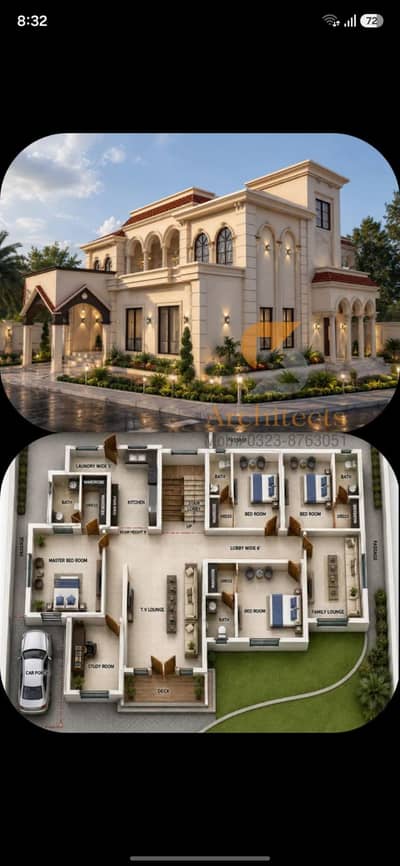 AutoCAD 2D & 3D Drawing | Floor Plans | Architectural Design