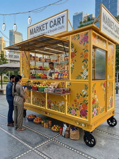 ​Turn-Key Artisan Market Cart | High-Yield Rental Investment