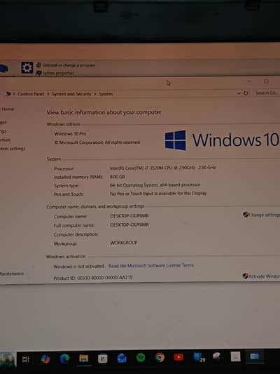 DELL Precision M4700 8GB RAM 269GB storage