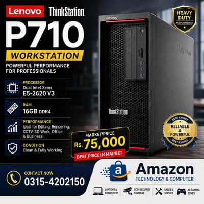 P710 Lenevo workstation Xeon Dual Processor