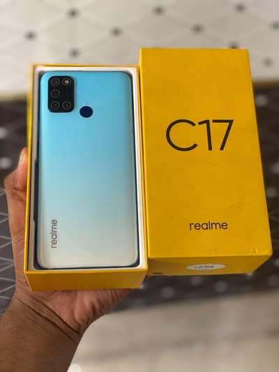 Realme C17  6/128 with Complete box and accessories