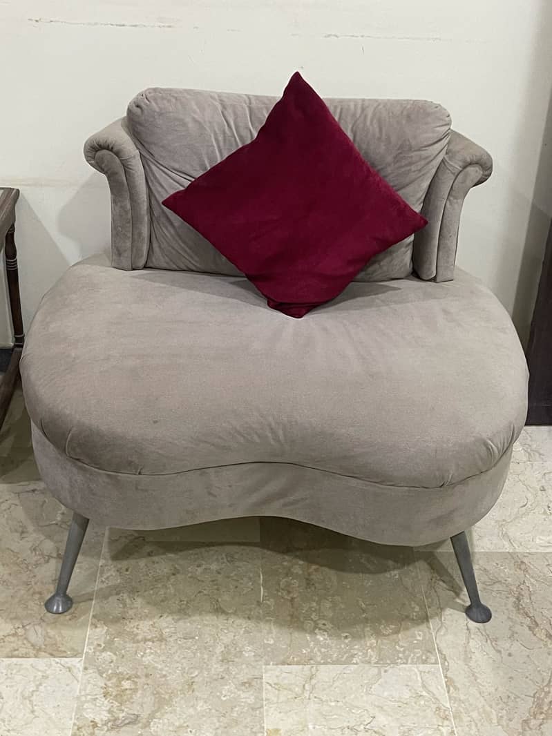 Velvet Sofa Set 1