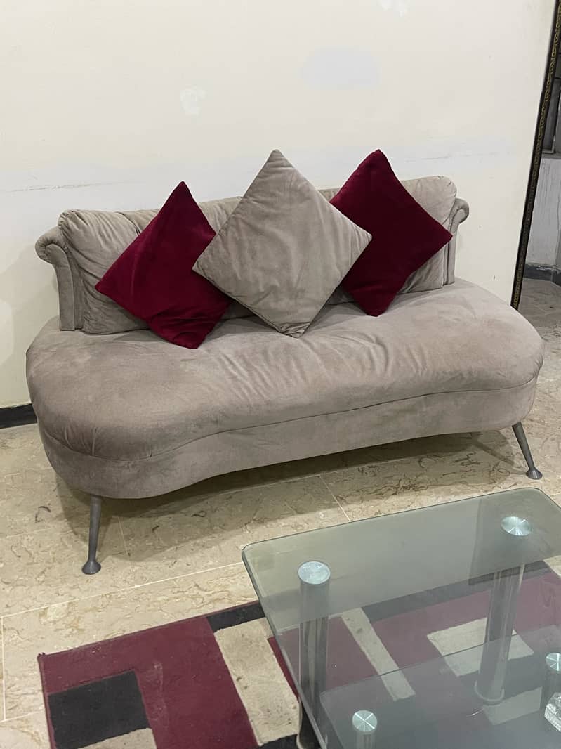 Velvet Sofa Set 2