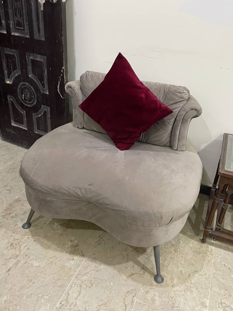 Velvet Sofa Set 3