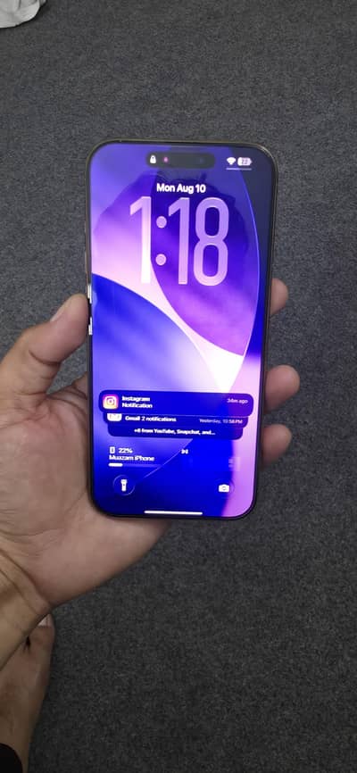 Iphone 16 pro max 1 TB LLA Model