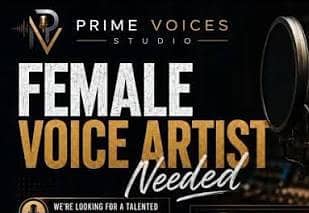 Female voice over needed for office