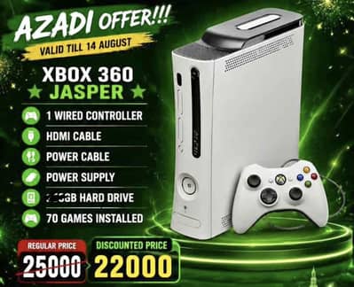 X box 360 69 games installed hay