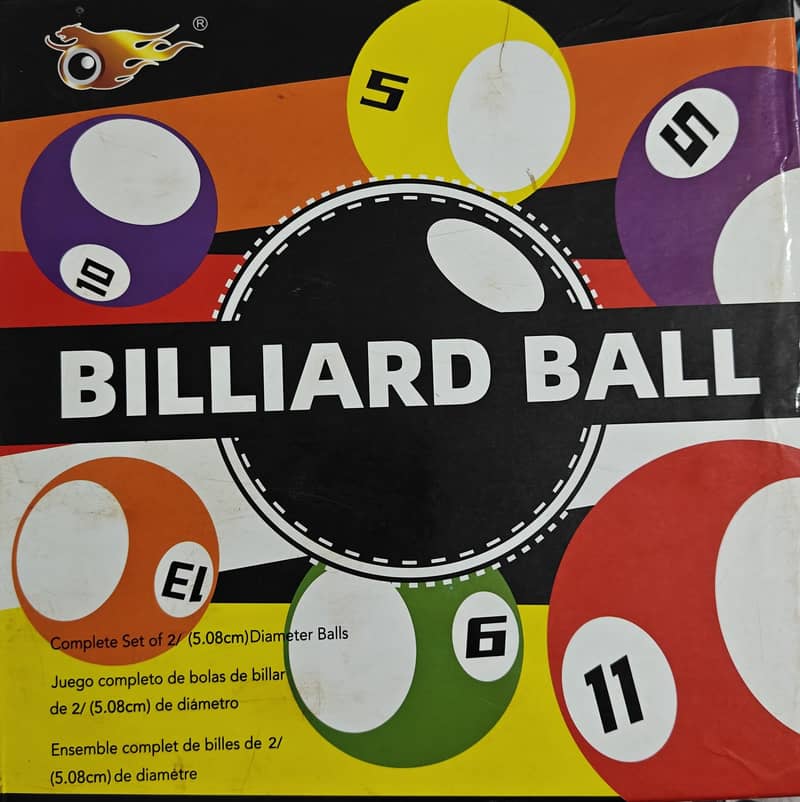 billiard ball set 1