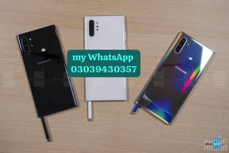 Samsung Mobile Note 10 Plus 12GB 256GB full box urgent for sale