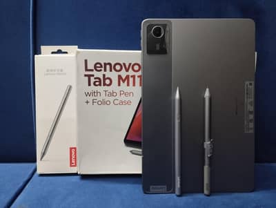 Lenovo Tab M11 with Box Charger and 2 Pens