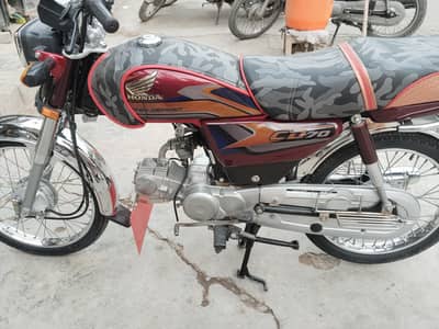 Honda CD-70 punjab number call 03497033418