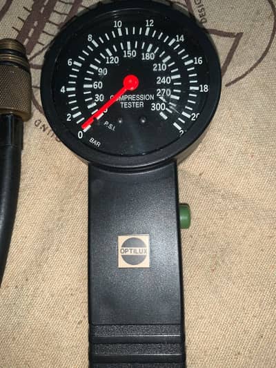 Optilux Germany Engine Compression Tester Gauge by HELLA