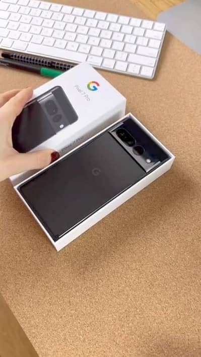 Google Pixel 7 pro official pta approved with box and charger